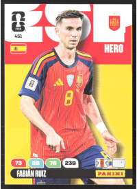 Fabián Ruiz, Kartička, 2026 Panini Adrenalyn XL FIFA World Cup, BASE