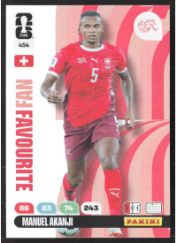 Manuel Akanji, Kartička, 2026 Panini Adrenalyn XL FIFA World Cup, INSERT