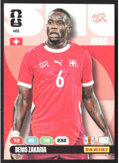 Denis Zakaria, Kartička, 2026 Panini Adrenalyn XL FIFA World Cup, BASE