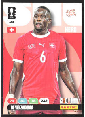 Denis Zakaria, Kartička, 2026 Panini Adrenalyn XL FIFA World Cup, BASE