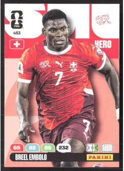 Breel Embolo, Kartička, 2026 Panini Adrenalyn XL FIFA World Cup, BASE