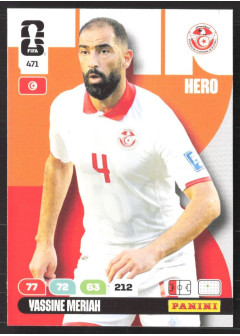 Yassine Meriah, Kartička, 2026 Panini Adrenalyn XL FIFA World Cup, BASE