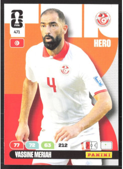 Yassine Meriah, Kartička, 2026 Panini Adrenalyn XL FIFA World Cup, BASE