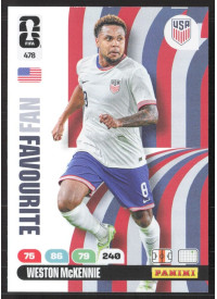 Weston McKennie, Kartička, 2026 Panini Adrenalyn XL FIFA World Cup, INSERT