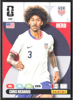 Chris Richards, Kartička, 2026 Panini Adrenalyn XL FIFA World Cup, BASE
