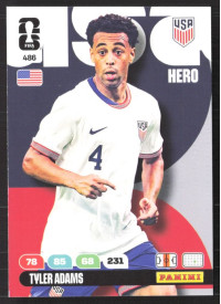 Tyler Adams, Kartička, 2026 Panini Adrenalyn XL FIFA World Cup, BASE