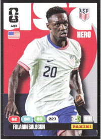 Folarin Balogun, Kartička, 2026 Panini Adrenalyn XL FIFA World Cup, BASE