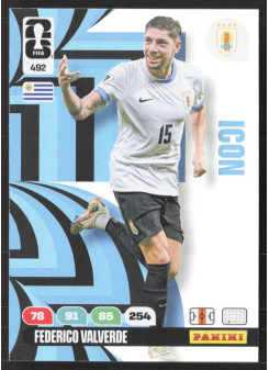 Federico Valverde, Kartička, 2026 Panini Adrenalyn XL FIFA World Cup, INSERT