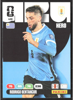 Rodrigo Bentancur, Kartička, 2026 Panini Adrenalyn XL FIFA World Cup, BASE