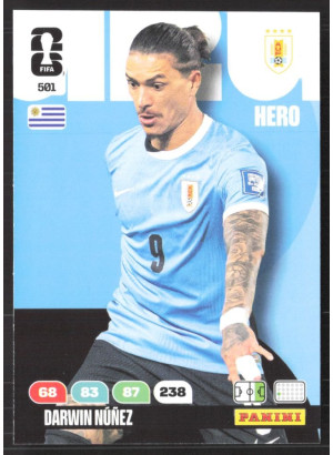 Darwin Núñez, Card, 2026 Panini Adrenalyn XL FIFA World Cup, BASE