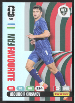 Abdukodir Khusanov, Kartička, 2026 Panini Adrenalyn XL FIFA World Cup, INSERT