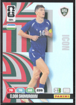 Eldor Shomurodov, Kartička, 2026 Panini Adrenalyn XL FIFA World Cup, INSERT