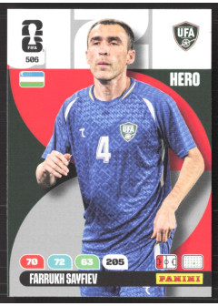Farrukh Sayfiev, Kartička, 2026 Panini Adrenalyn XL FIFA World Cup, BASE