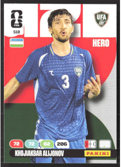 Khojiakbar Alijonov, Kartička, 2026 Panini Adrenalyn XL FIFA World Cup, BASE