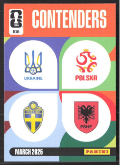 Team Crests, Kartička, 2026 Panini Adrenalyn XL FIFA World Cup, BASE