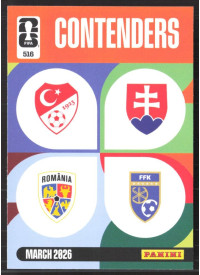 Team Crests, Kartička, 2026 Panini Adrenalyn XL FIFA World Cup, BASE