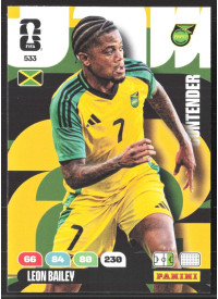 Leon Bailey, Kartička, 2026 Panini Adrenalyn XL FIFA World Cup, BASE