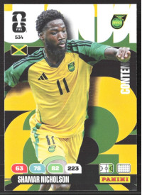 Shamar Nicholson, Kartička, 2026 Panini Adrenalyn XL FIFA World Cup, BASE