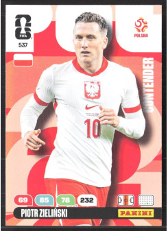 Piotr Zieliński, Kartička, 2026 Panini Adrenalyn XL FIFA World Cup, BASE