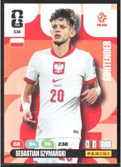 Sebastian Szymański, Kartička, 2026 Panini Adrenalyn XL FIFA World Cup, BASE