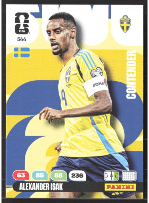 Alexander Isak, Kartička, 2026 Panini Adrenalyn XL FIFA World Cup, BASE
