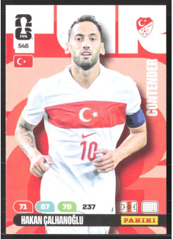 Hakan Çalhanoğlu, Kartička, 2026 Panini Adrenalyn XL FIFA World Cup, BASE