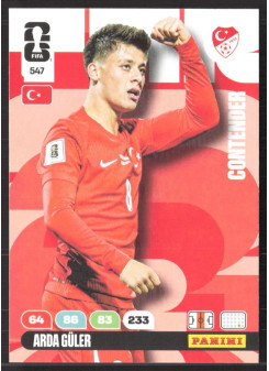 Arda Güler, Kartička, 2026 Panini Adrenalyn XL FIFA World Cup, BASE