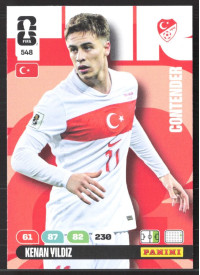 Kenan Yildiz, Kartička, 2026 Panini Adrenalyn XL FIFA World Cup, BASE