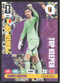 Thibaut Courtois, Kartička, 2026 Panini Adrenalyn XL FIFA World Cup, INSERT