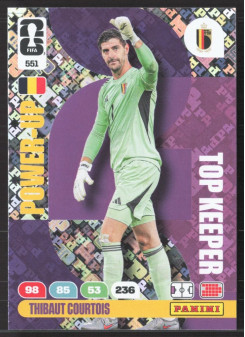 Thibaut Courtois, Kartička, 2026 Panini Adrenalyn XL FIFA World Cup, INSERT