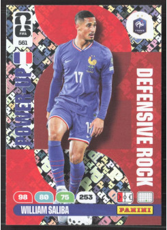 William Saliba, Kartička, 2026 Panini Adrenalyn XL FIFA World Cup, INSERT