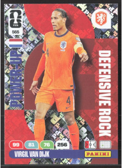 Virgil van Dijk, Kartička, 2026 Panini Adrenalyn XL FIFA World Cup, INSERT