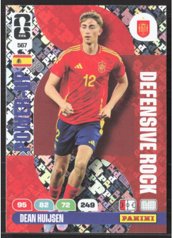 Dean Huijsen, Kartička, 2026 Panini Adrenalyn XL FIFA World Cup, INSERT