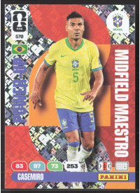 Casemiro, Kartička, 2026 Panini Adrenalyn XL FIFA World Cup, INSERT
