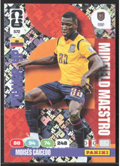 Moisés Caicedo, Kartička, 2026 Panini Adrenalyn XL FIFA World Cup, INSERT