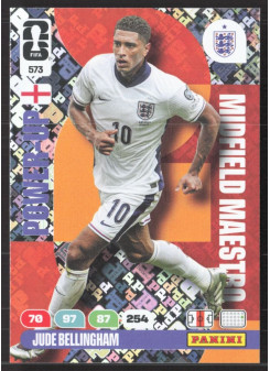 Jude Bellingham, Kartička, 2026 Panini Adrenalyn XL FIFA World Cup, INSERT