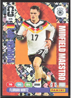 Florian Wirtz, Kartička, 2026 Panini Adrenalyn XL FIFA World Cup, INSERT