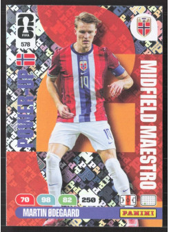 Martin Ødegaard, Kartička, 2026 Panini Adrenalyn XL FIFA World Cup, INSERT