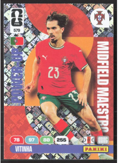 Vitinha, Kartička, 2026 Panini Adrenalyn XL FIFA World Cup, INSERT