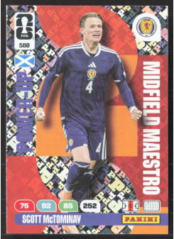 Scott McTominay, Kartička, 2026 Panini Adrenalyn XL FIFA World Cup, INSERT