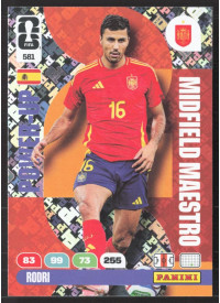 Rodri, Kartička, 2026 Panini Adrenalyn XL FIFA World Cup, INSERT