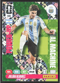 Julián Alvarez, Kartička, 2026 Panini Adrenalyn XL FIFA World Cup, INSERT