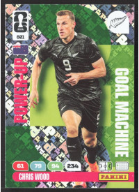 Chris Wood, Kartička, 2026 Panini Adrenalyn XL FIFA World Cup, INSERT