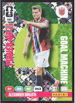 Alexander Sørloth, Kartička, 2026 Panini Adrenalyn XL FIFA World Cup, INSERT