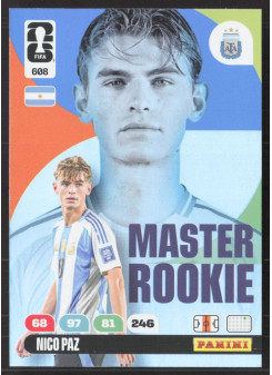 Nico Paz, Kartička, 2026 Panini Adrenalyn XL FIFA World Cup, INSERT