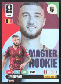 Zeno Debast, Kartička, 2026 Panini Adrenalyn XL FIFA World Cup, INSERT