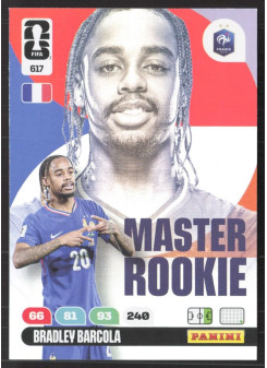 Bradley Barcola, Kartička, 2026 Panini Adrenalyn XL FIFA World Cup, INSERT