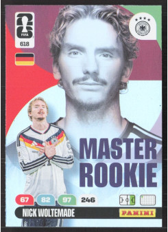 Nick Woltemade, Kartička, 2026 Panini Adrenalyn XL FIFA World Cup, INSERT