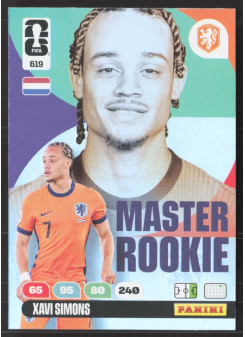 Xavi Simons, Kartička, 2026 Panini Adrenalyn XL FIFA World Cup, INSERT