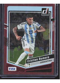 Cristian Romero, Kartička, 2023-24 Panini Donruss Soccer, LIMIT